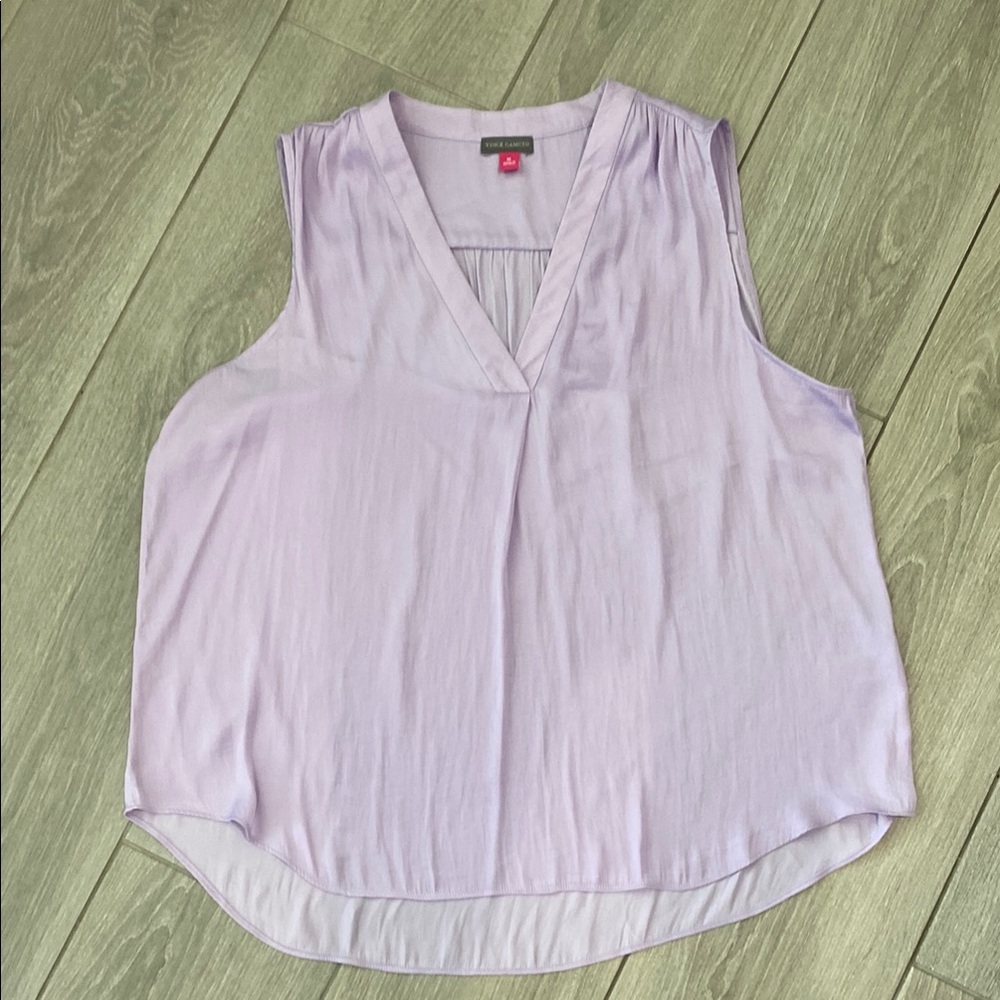 Women's Lavender Sleeveless Top